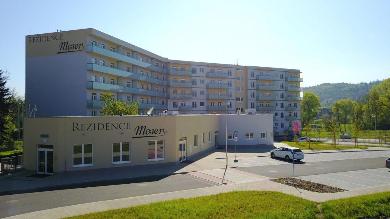 קרלובי וארי Moser Apartment Carlsbad מראה חיצוני תמונה
